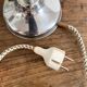 Art Deco industrial style chrome desk lamp – workshop lamp