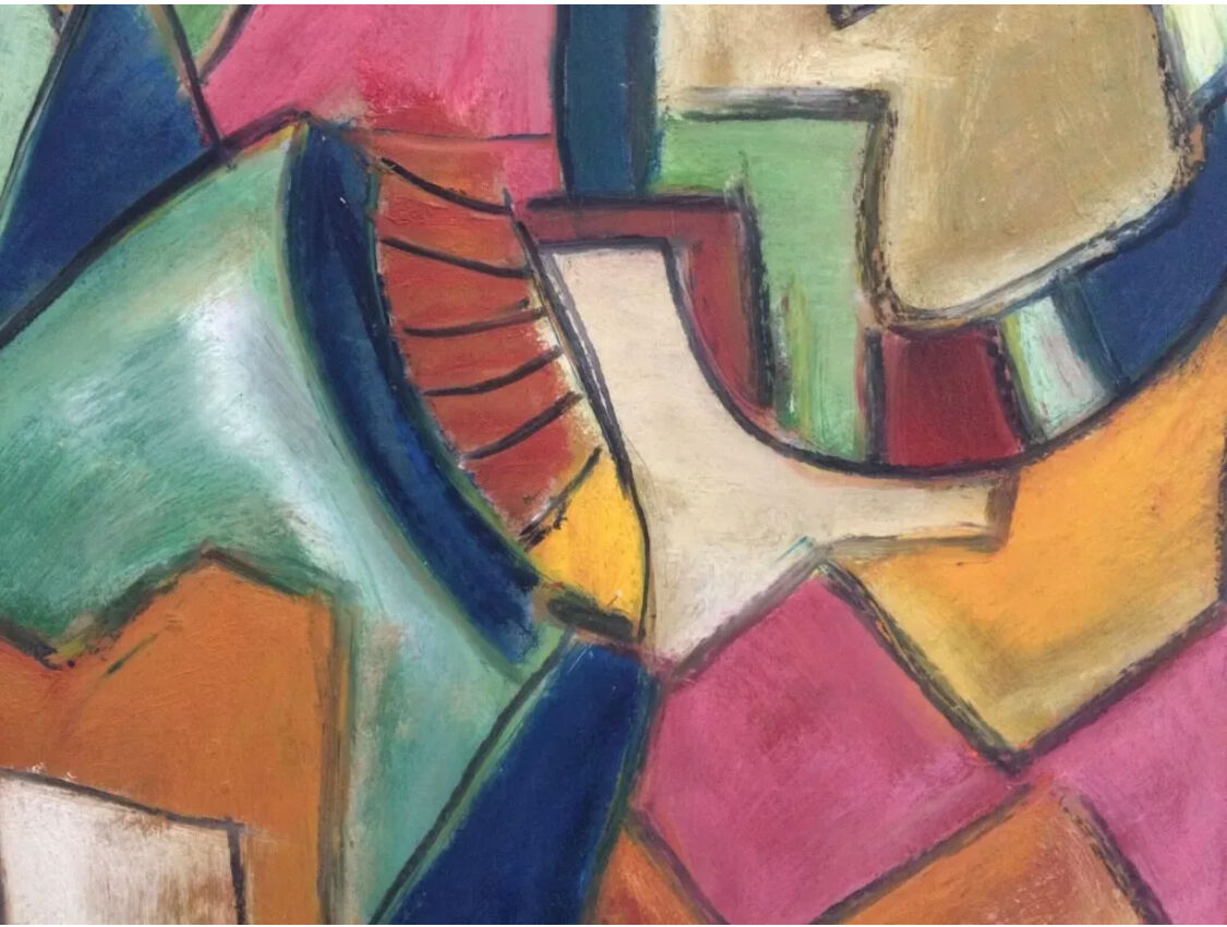 Abstract modern painting