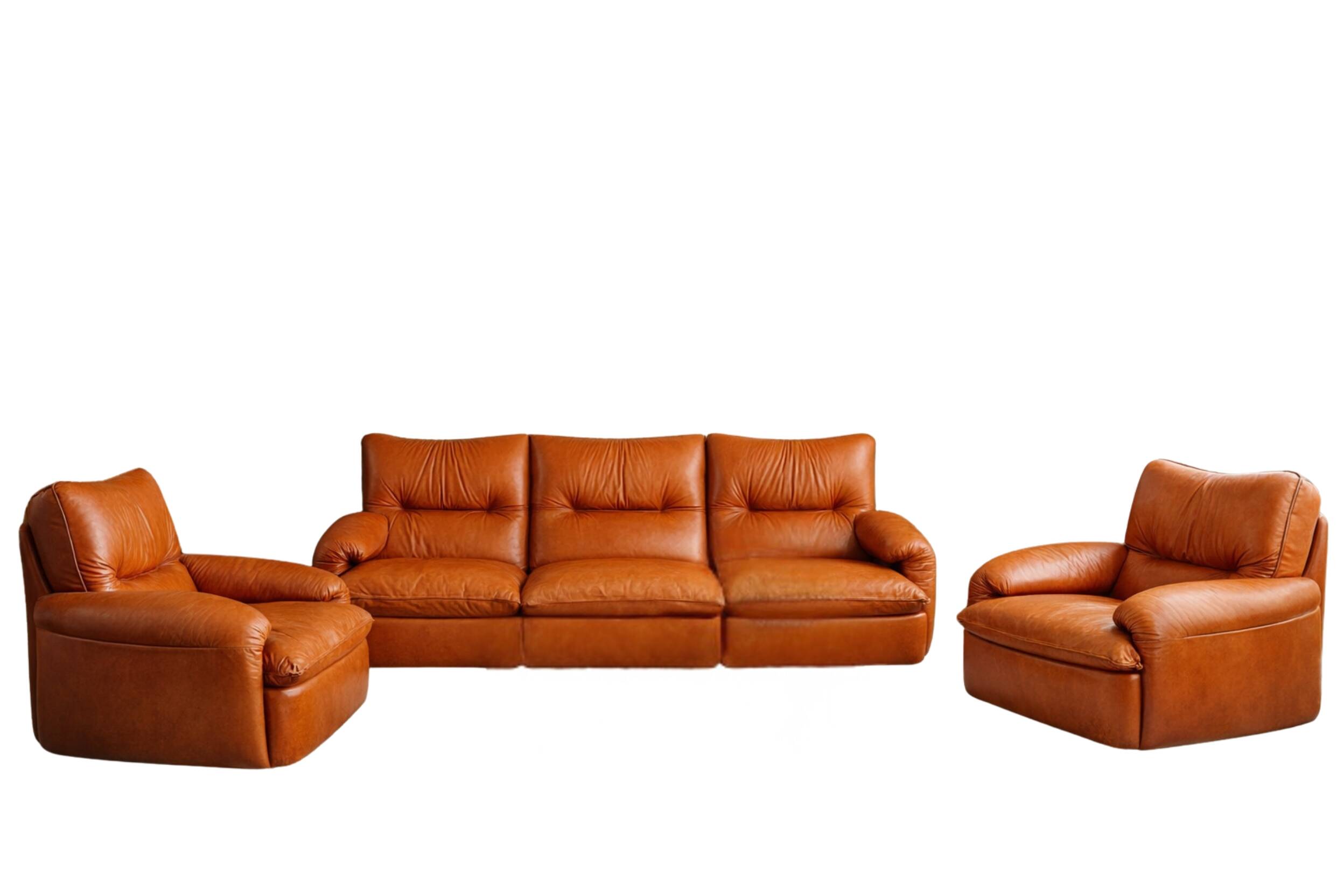 Iconico Set Lounge Perego Design Italiano Anni '70