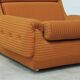 Paire de fauteuils Atlantis Orange République Tchèque 1970