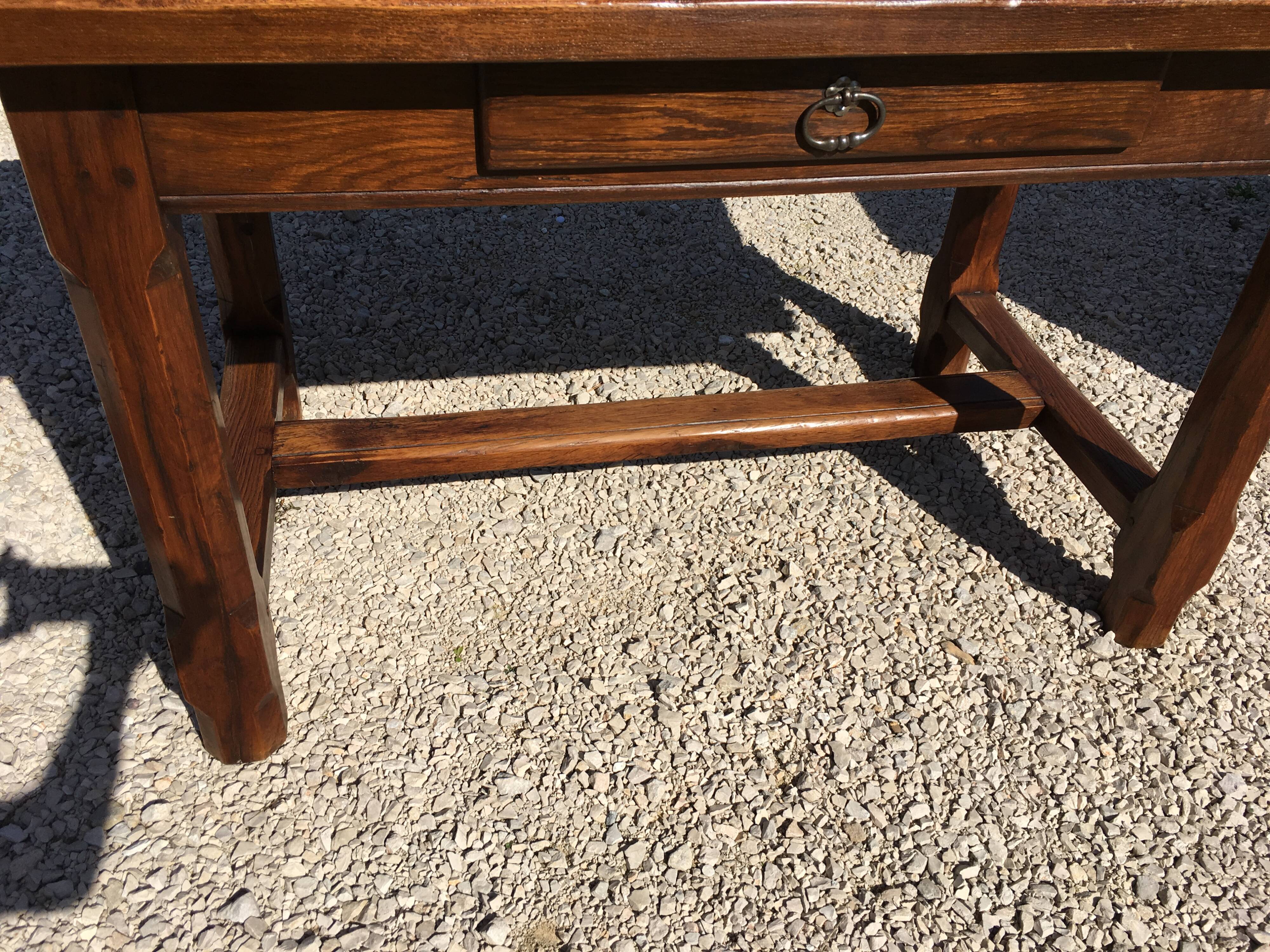Oak farm table