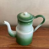 Coffee maker in enamelled sheet metal