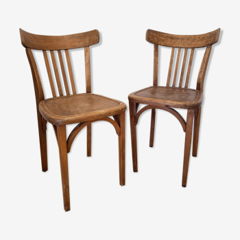 2 chaises de bistrot "stella"