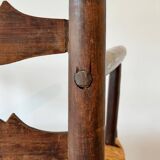 Antique 19th-century country armchair