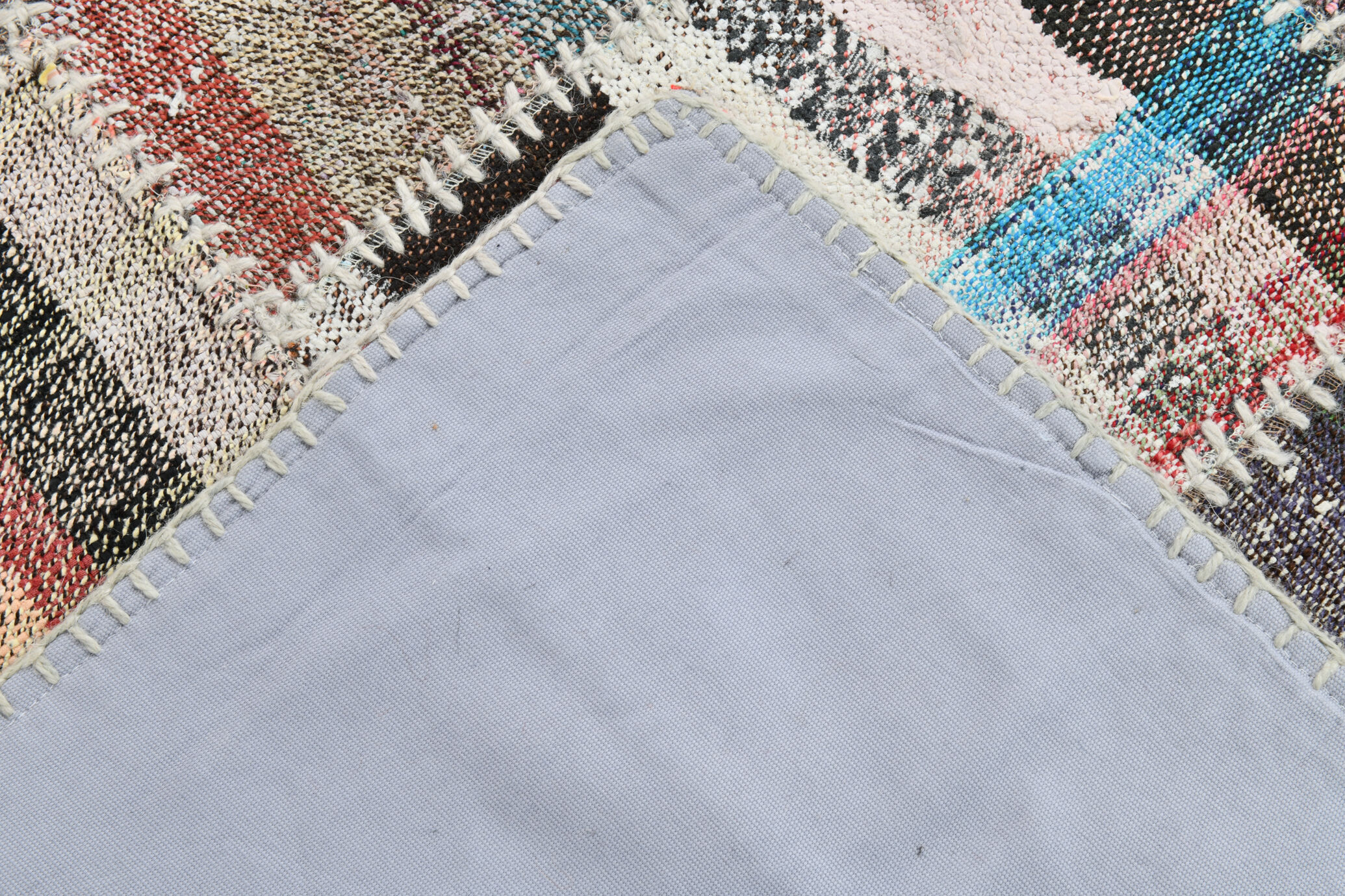 Flatweave ethnic kilim rug 212x302