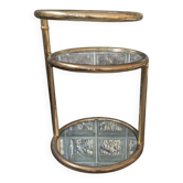 Gold-plated side table