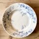 Pair of terre de fer dessert plates