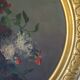 Table in oil bouquet of flowers
