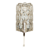 Lampe murale en verre bulle par Helena Tynell pour Glashütte Limburg