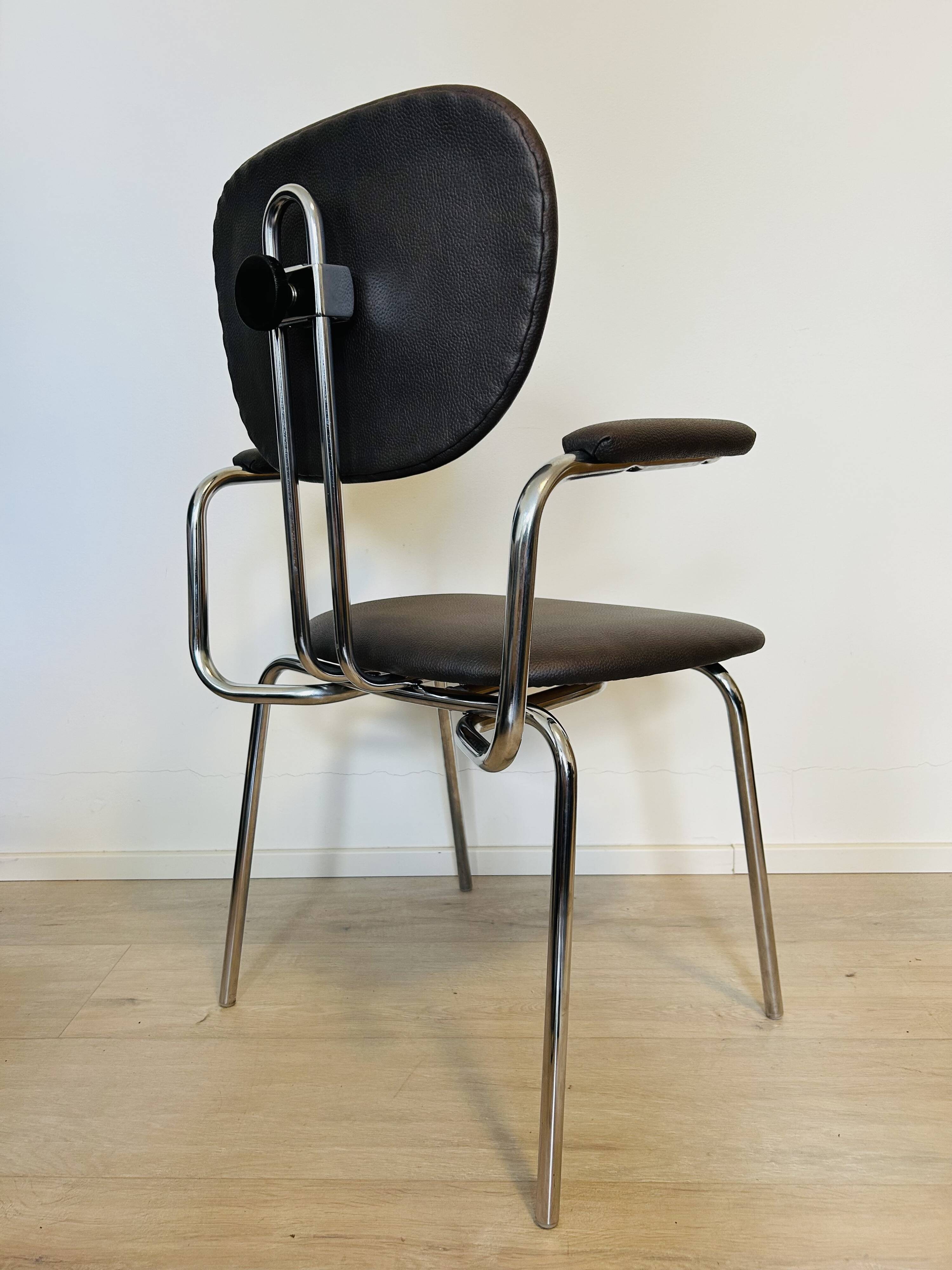Vintage “Bishop” Desk Chair by Kovona, Czechoslovakia 1970’s