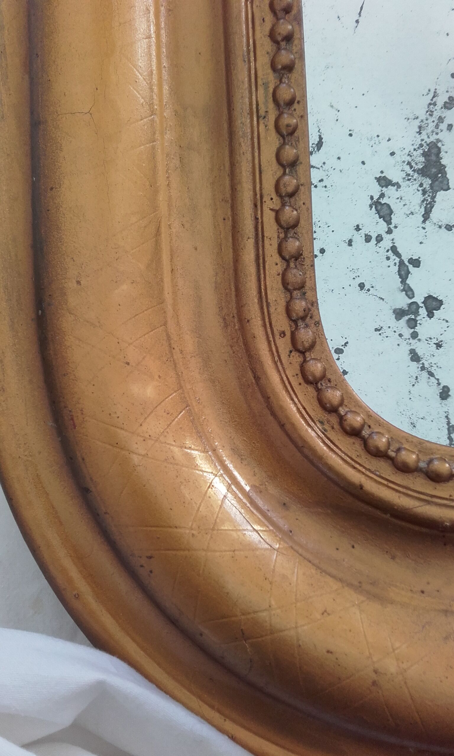 Mirror old dore louis philippe type