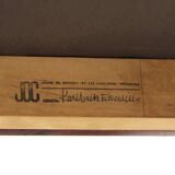 Scandinavian teak armchair, Karl-Erik Ekselius, JOC Vetlanda, Sweden, 1960