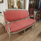 Louis XVI period bench sofa