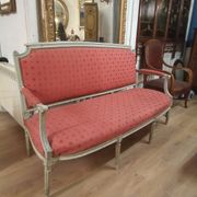 Canapé banquette d'époque Louis XVI