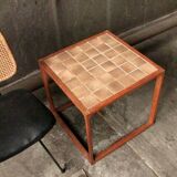 Square danish sidetable in teak by Kai Kristiansen, denmark 70s