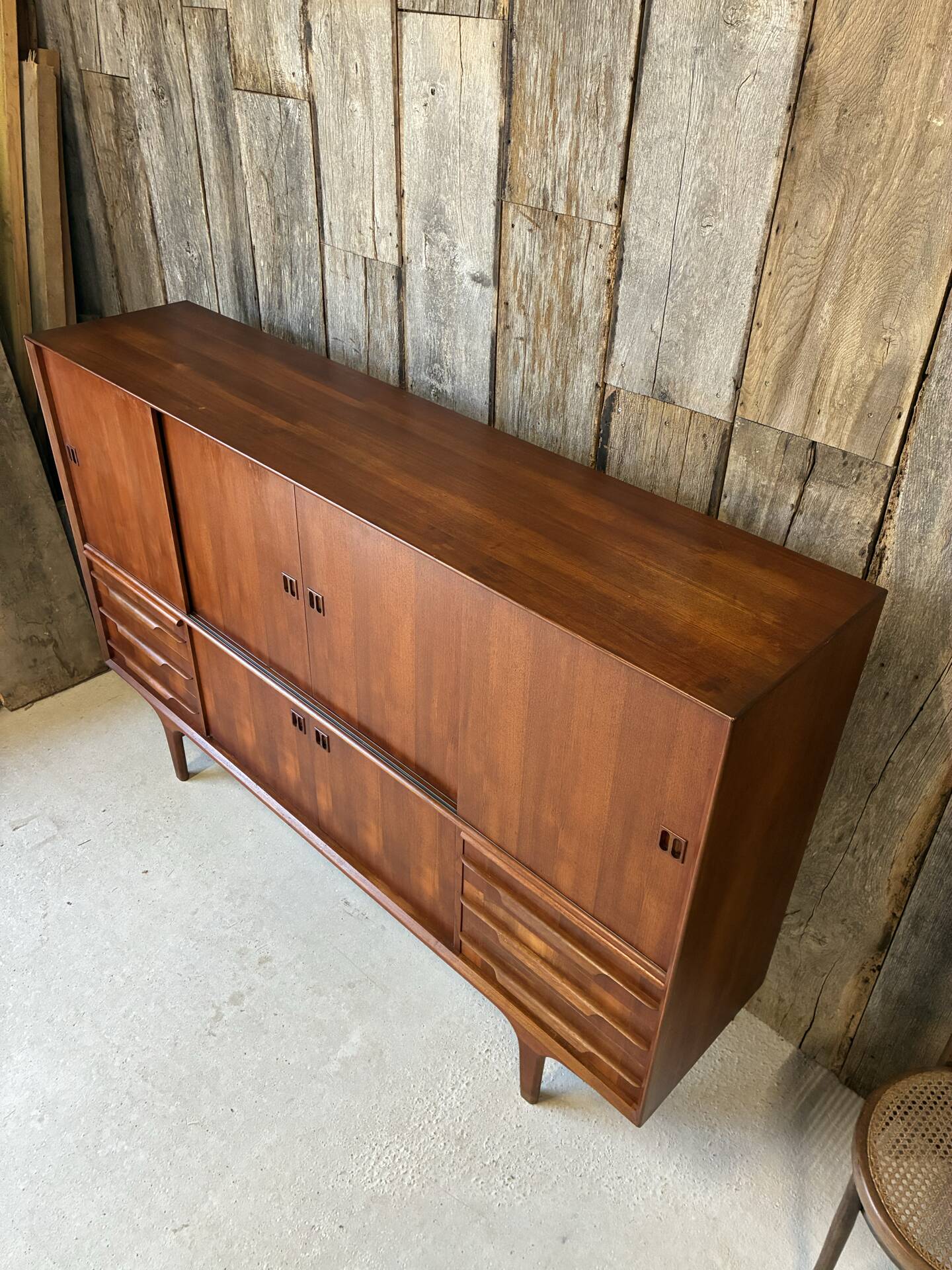 Enfilade, buffet en teck
