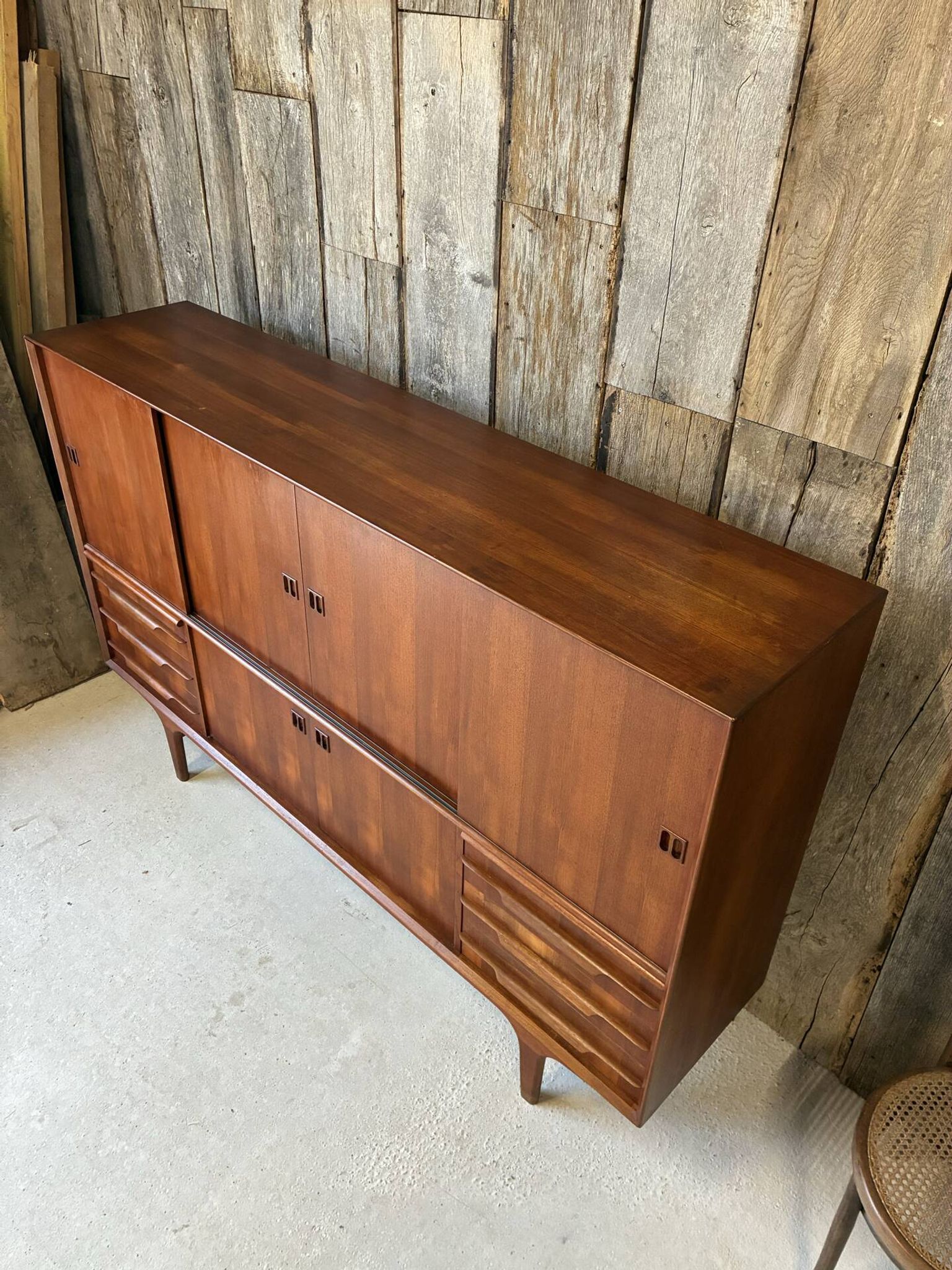 Enfilade, buffet en teck