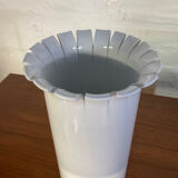 Vintage Italy vase in glazed ceramic