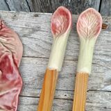 Pink cabbage slip salad bowl