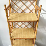 Rattan shelf, 1950