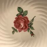 12dessert plates Gien, 1960s