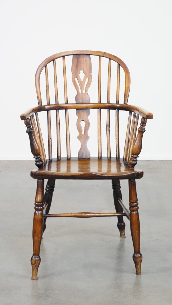 Chaise de salle à manger/d'appoint Windsor en bois anglais