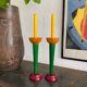Pair of vintage Ikea candle holders