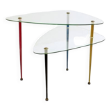 Italian "Arlecchino" side table by Edoardo Paoli for Vitrex, 1950s