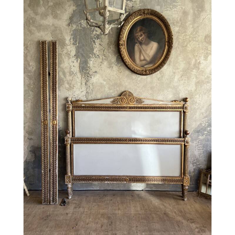 Bed in the old Louis XVI style