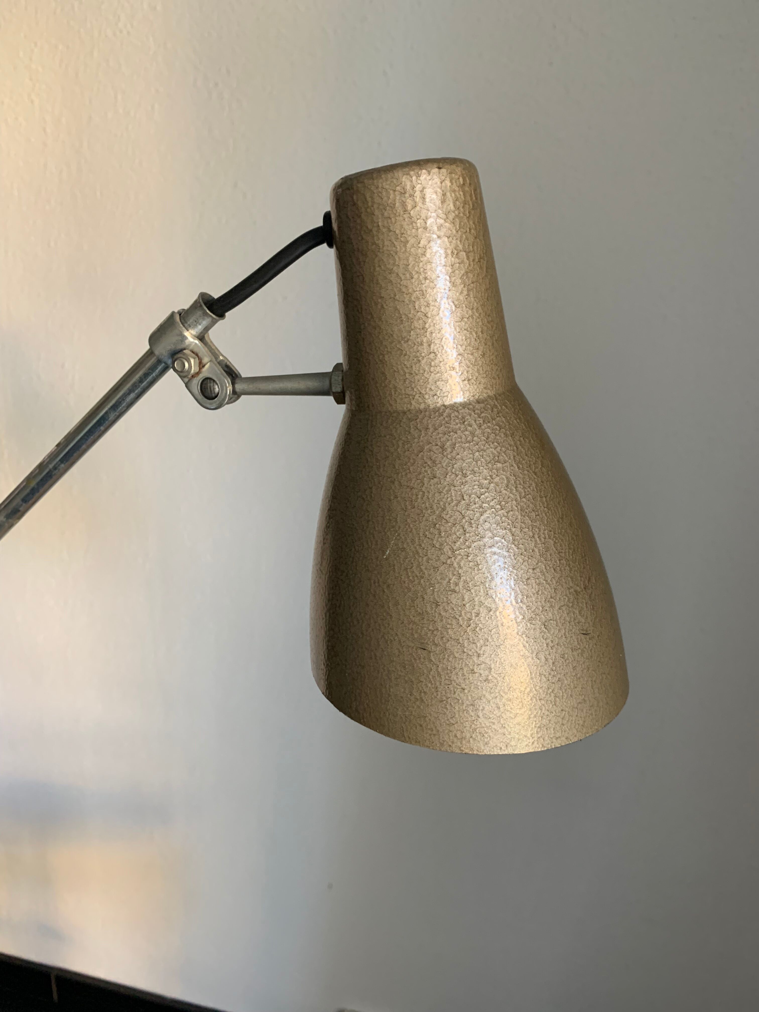 Lamp 1960 industrial Lumina AB champagne - 70 cm