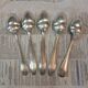 Set of 10 antique silver-plated cutlery