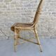 Chaise en rotin des années 60-70