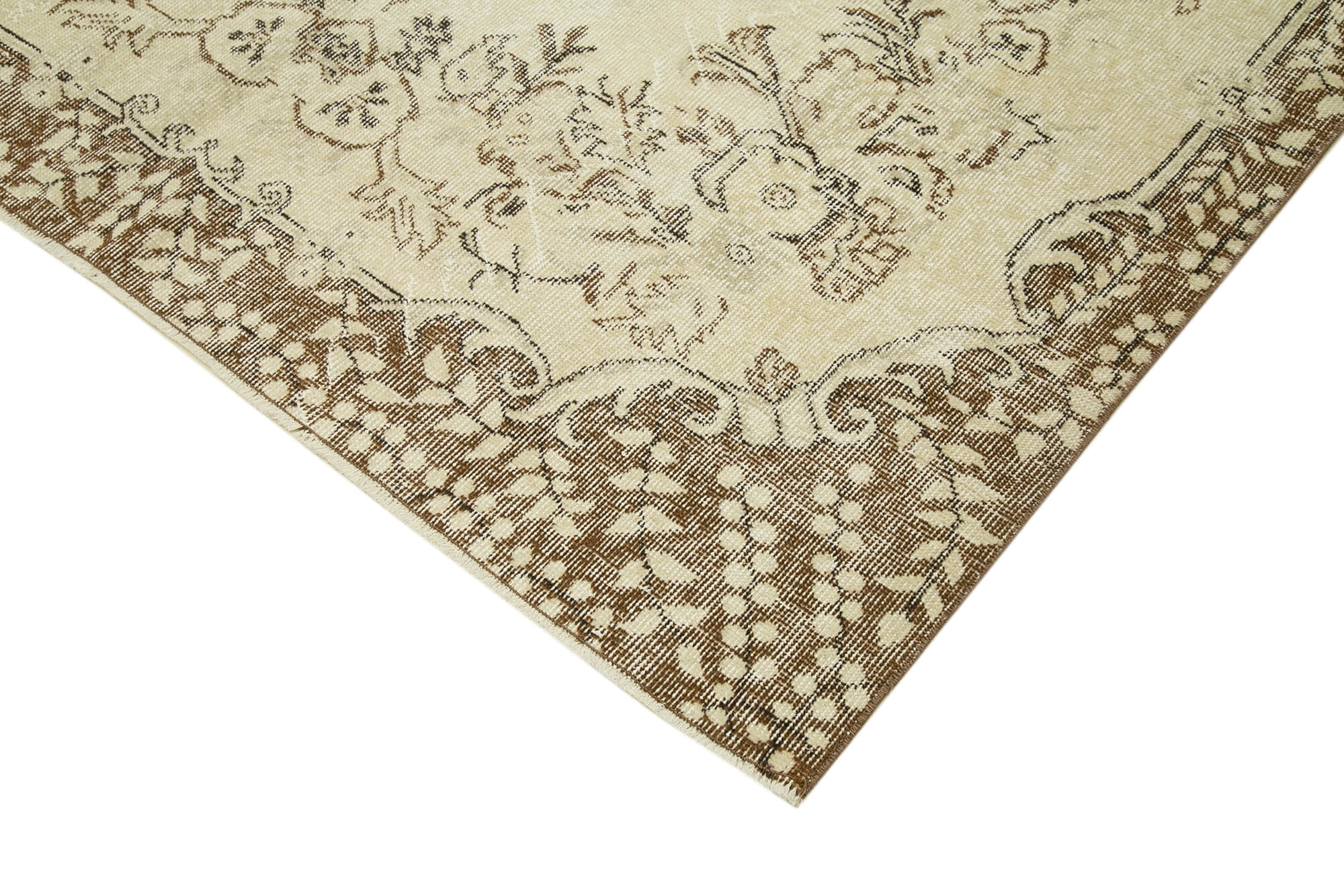 Turkish beige carpet 170 cm x 290 cm