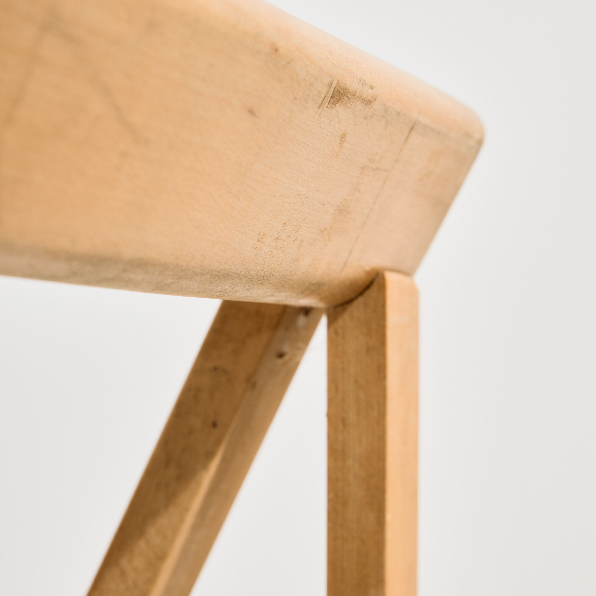 Beech chair by Aldo Jacober for Alberto Bazzani