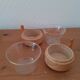 Six tea cups or coffee Schott Mainz Jena Glas