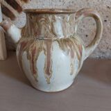 Ceramic pitcher signed Denbac, 1930