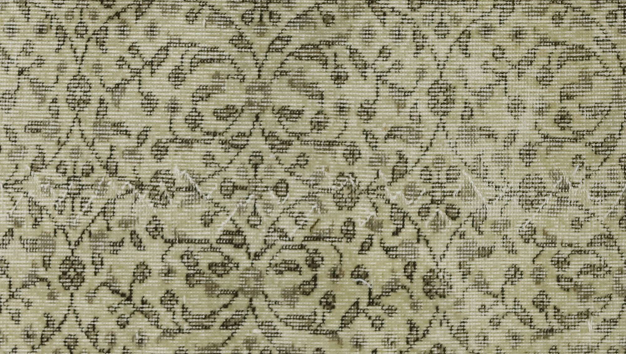 Turkish Anatolian Handmade Vintage Area Rug 210 cm x 105 cm