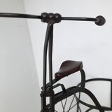 Old wood wrought iron tricycle bike