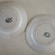 Lot 5 mismatched plates iron earth