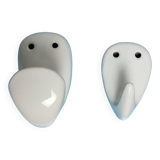 Set of 2 earthenware coat hooks