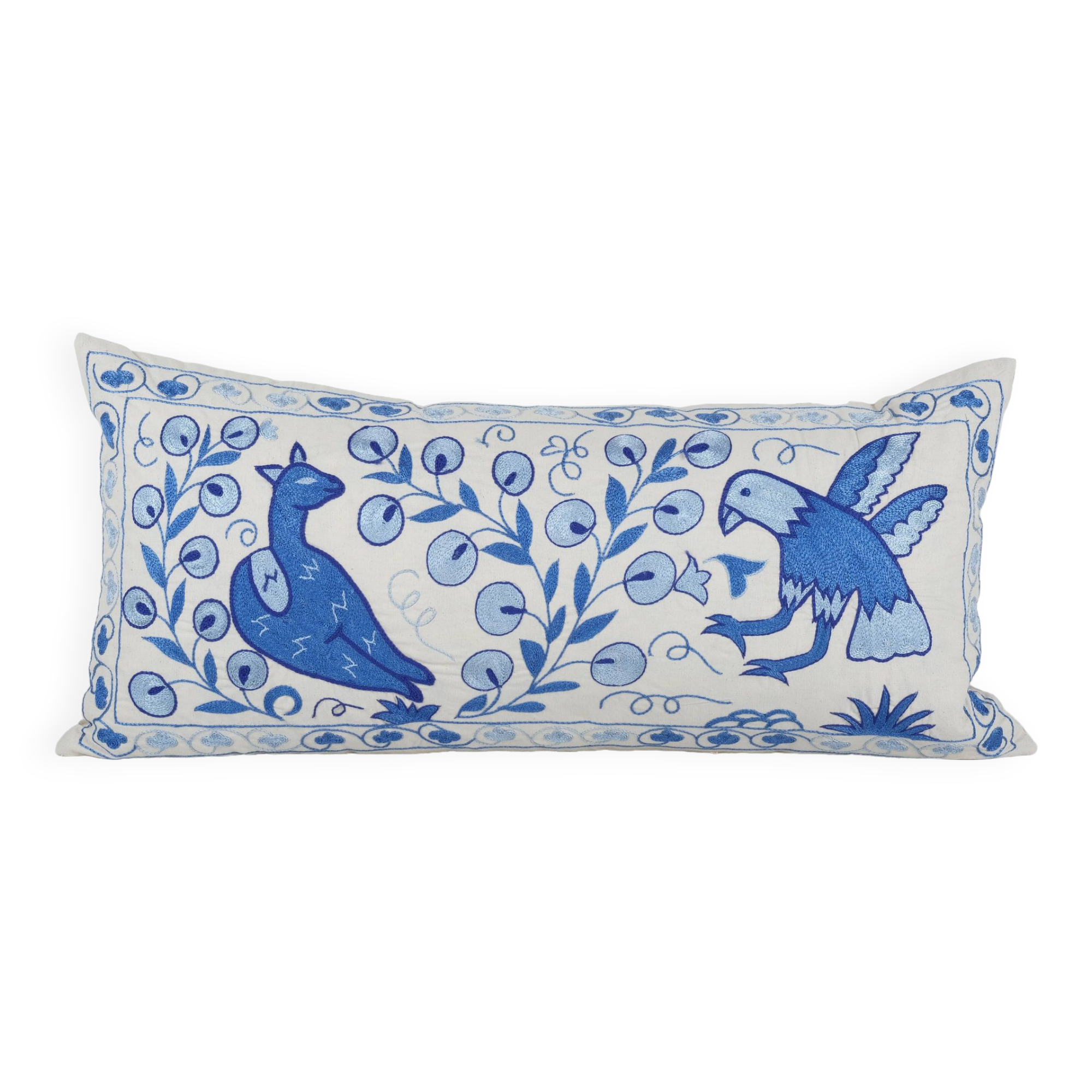 Turkish Suzani cushion cover