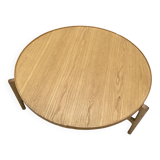 Table basse ronde 90 cm en bois