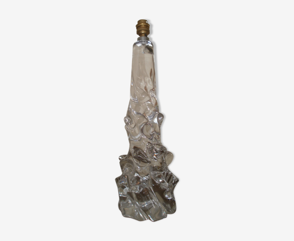 Pied de lampe cristal