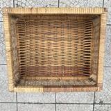 Vintage rattan chiffonier