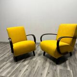 Armchairs by Jindrich Halabala, 1940s, Set of 2