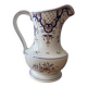 Large ceramic jug Old Rouen 1900