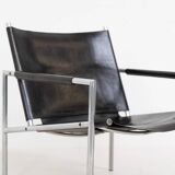 Paire de fauteuils modernistes « SE02 » de Martin Visser pour Spectrum