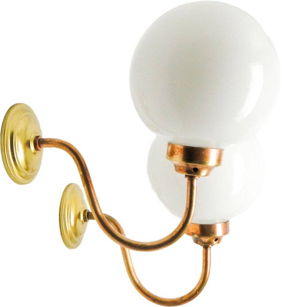 Art Deco sconces, Poland, 1950s, set of 2