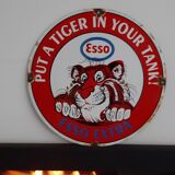 Enamelled plate ESSO 1962