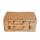 Rattan suitcase, wicker, vanity